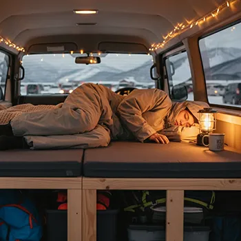 【人型寝袋】そのまま寝ても朝まで快適