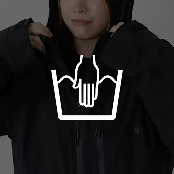 手洗い可能で清潔をキープ