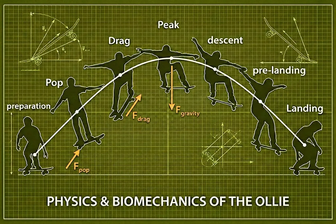 オーリーの物理学と生体力学