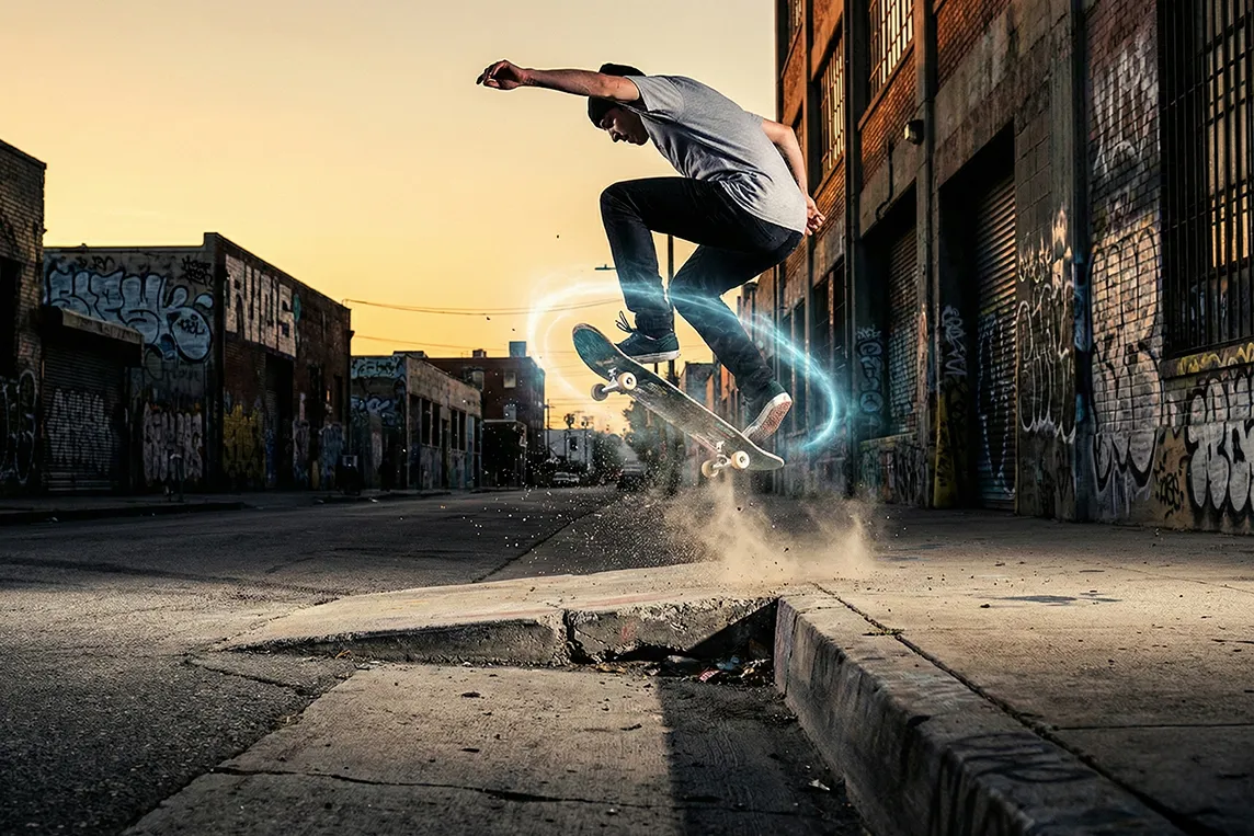 ストリートカルチャーの重力を否定する儀式「オーリー」