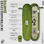 Skateboard Cover [EARTH] DSB-DC01